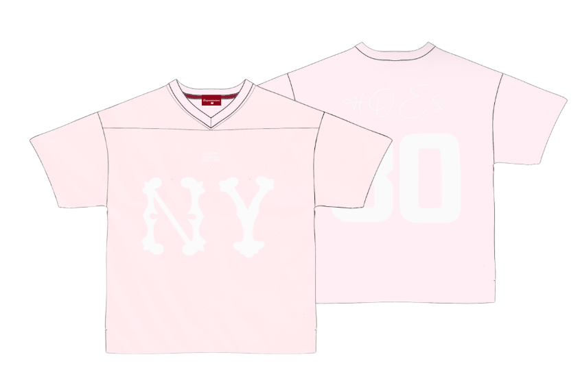 NY SEXPRESSIONISMS JERSEY 'PINK'