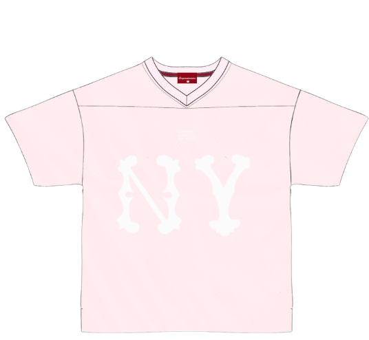 NY SEXPRESSIONISMS JERSEY 'PINK'
