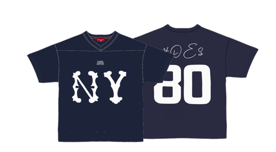 NY SEXPRESSIONISMS JERSEY 'NAVY'