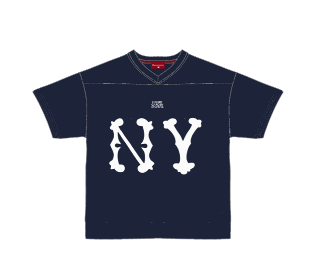 NY SEXPRESSIONISMS JERSEY 'NAVY'