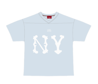NY SEXPRESSIONISMS JERSEY 'BABY BLUE'